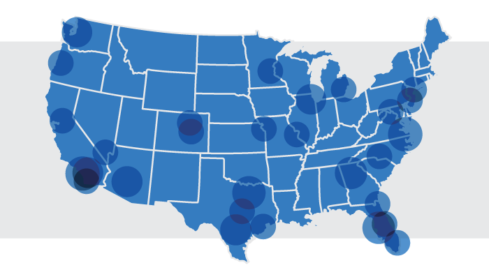 Top 30 va loan cities with thumb